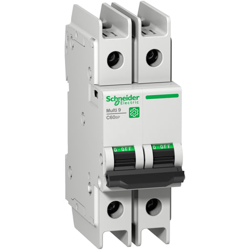 Square-D / Schneider - Square D M9F43201 Miniature Circuit, MULTI9 C60BP 2P D 1A MCB