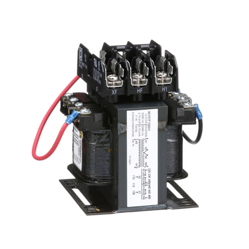 Square-D / Schneider - Square D 9070TF150D1 150 VA 240 x 480 VAC Primary 120 VAC Secondary 1-Phase Control Transformer