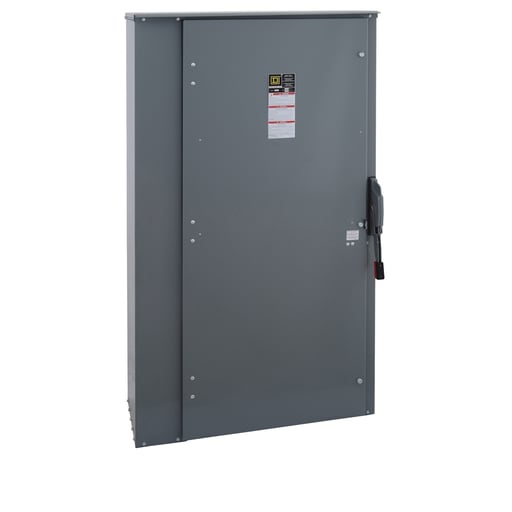 Square-D / Schneider - Square D H328R 240 VAC 1200 Amp 3-Pole Class L Fusible Heavy Duty Safety Switch