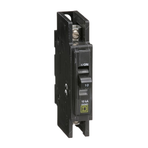 Square-D / Schneider - Square D QOU110 Miniature Circuit Breaker 10A 120/240V