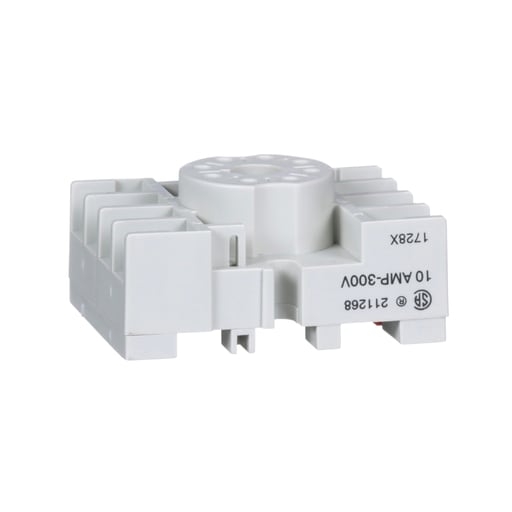 Square-D / Schneider - Square D 8501NR51 600 VAC 10 Amp Din Rail/Direct Panel Mount 1-Tier Relay Socket
