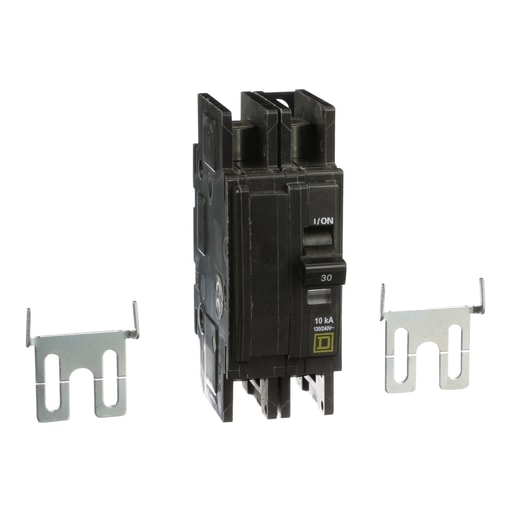 Square-D / Schneider - Square D QOUR230 2-Pole 30 Amp 120/240 Volt Thermal Magnetic/Common Trip Miniature Circuit Breaker