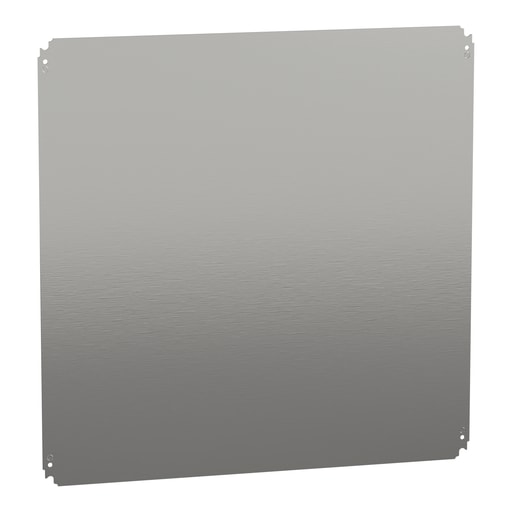 Square-D / Schneider - Square D NSYMM88 29.5 Inch x 29.5 Inch Plain Galvanized Steel Mounting Plate