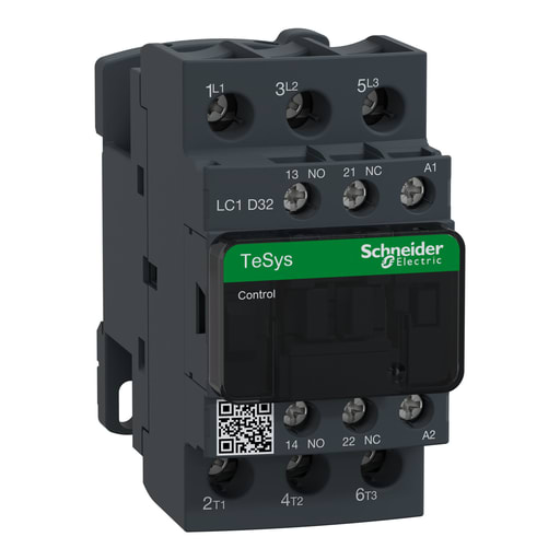 Square-D / Schneider - SQUARED LC1D32D7 IEC contactor, TeS