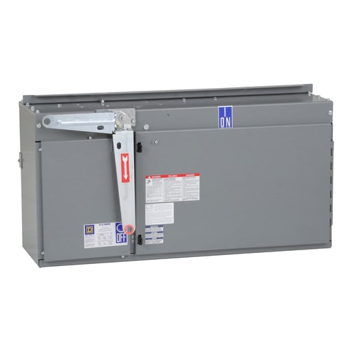Square-D / Schneider - Square D PBQ4660G 120/208 VAC 600 Amp 4-Pole 3-Phase 4-Wire Busway Fusible Plug-In Unit