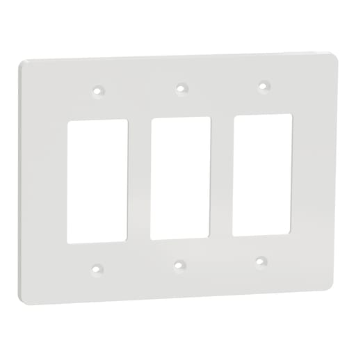 Square-D / Schneider - SQD SQWS141003WH Cover frame, X Ser