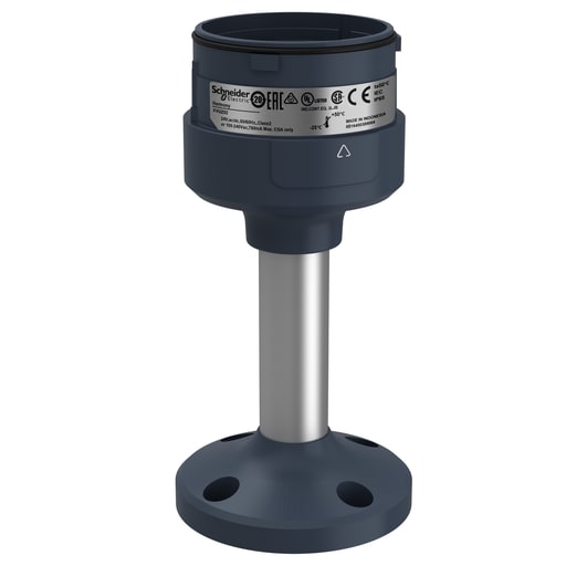 Square-D / Schneider - Square D XVUZ02 XVU Fixing Plate w/100mm Pole , Black