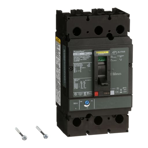 Square-D / Schneider - Square D JJL36150 600 Volt 150 Amp Molded Case Circuit Breaker
