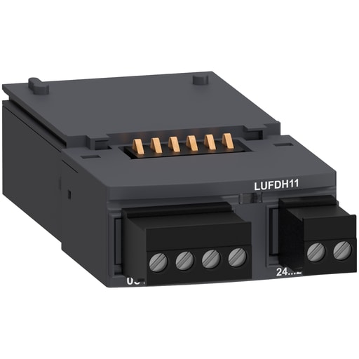Square-D / Schneider - Square D LUFDH11 24 to 250 VAC/VDC Manual Reset Thermal Overload Function Module