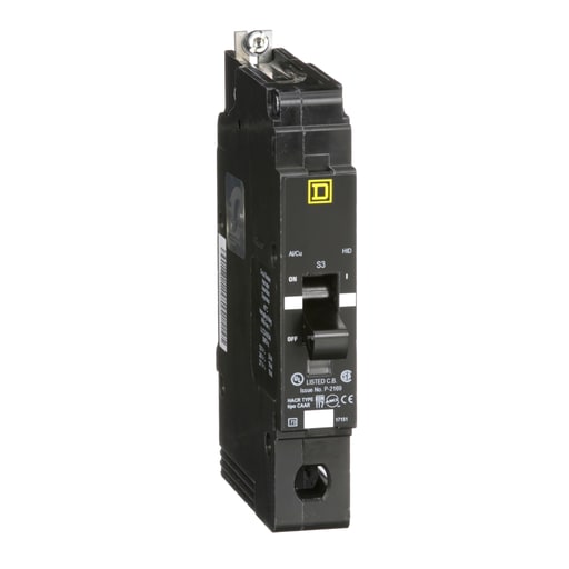 Square-D / Schneider - Square D EDB14035 1-Pole 35 Amp 277 Volt Thermal Magnetic Miniature Circuit Breaker