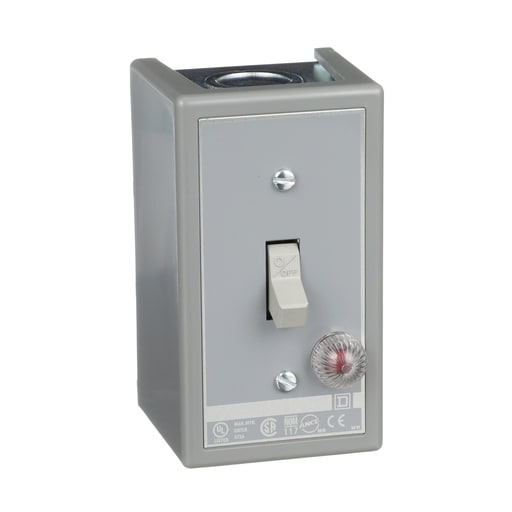 Square-D / Schneider - Square D 2510KG2B 600 VAC 230 VDC 30 Amp 10 Hp 3-Pole NEMA 1 3-Phase Manual Switch