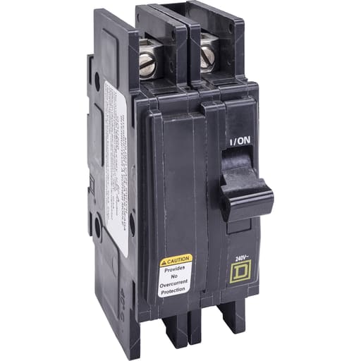 Square-D / Schneider - Square D QOU200 2-Pole 60 Amp 240 Volt Non-Automatic Miniature Switch