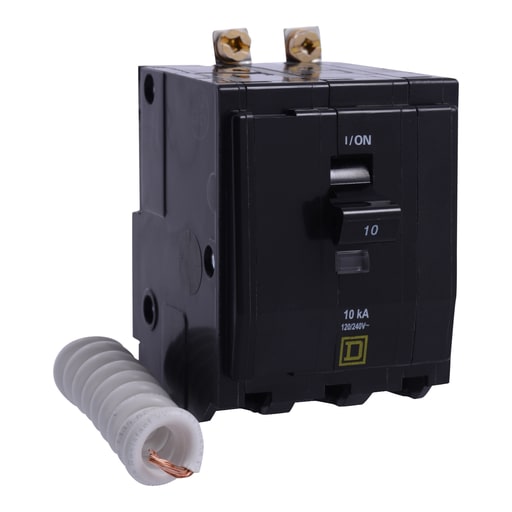 Square-D / Schneider - Square D QOB320SWN 3-Pole 20 Amp 240 Volt Bolt-On Thermal Magnetic Miniature Circuit Breaker