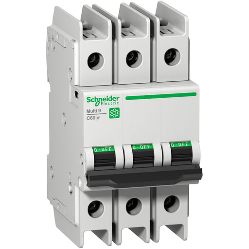 Square-D / Schneider - Square D M9F43305 Miniature Circuit, MULTI9 C60BP 3P D 5A MCB