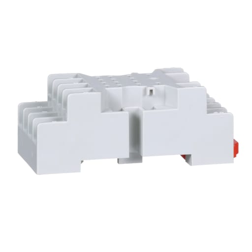 Square-D / Schneider - Square D 8501NR45 300 VAC 10 Amp Din Rail/Direct Panel Mount Double Tier Relay Socket