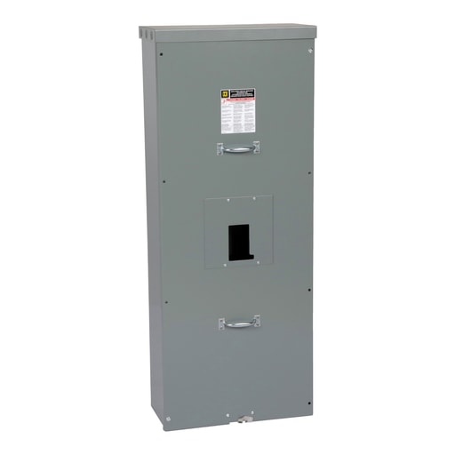 Square-D / Schneider - Square D P1200S 1200 Amp 21 x 9-3/4 x 52-1/8 Inch Steel NEMA 1 Surface Mount Circuit Breaker Enclosure