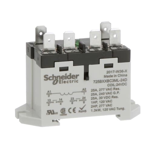 Square-D / Schneider - SQD 725BXXBC3ML-24D Power relay, SE