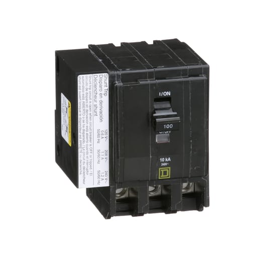 Square-D / Schneider - Square D QO31001021 240 Volt 100 Amp Plug-On Miniature Circuit Breaker