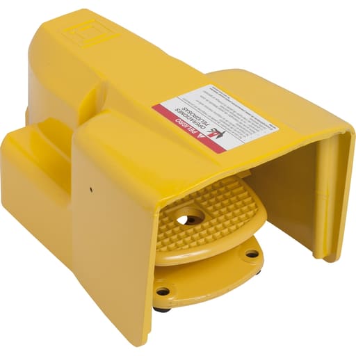 Square-D / Schneider - Square D 9002AW133 0.6 Amp 600 VAC DPDT Spring Return Shielded Heavy Duty Industrial Foot Switch