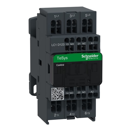 Square-D / Schneider - SQUARED LC1D123B7 IEC contactor, Te