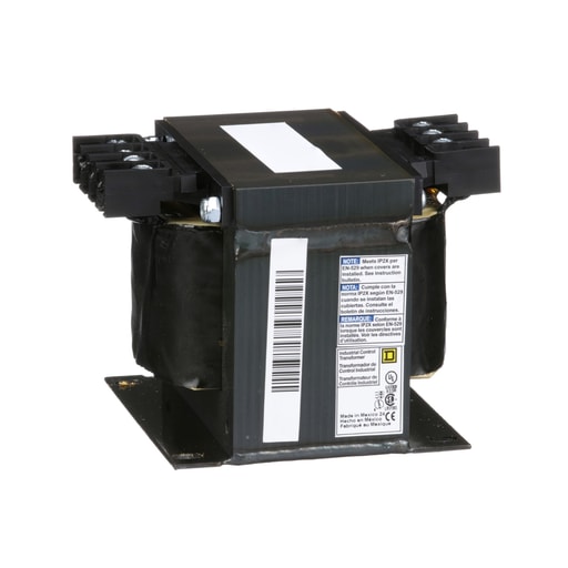 Square-D / Schneider - Square D 9070T500D5 500 VA 600 VAC Primary 120 VAC Secondary 1-Phase Control Transformer