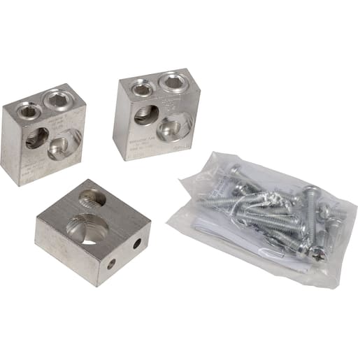 Square-D / Schneider - Square D MMLK250 400 Amp 1/0 AWG to 600 MCM Double Barrel Metering Lug Kit