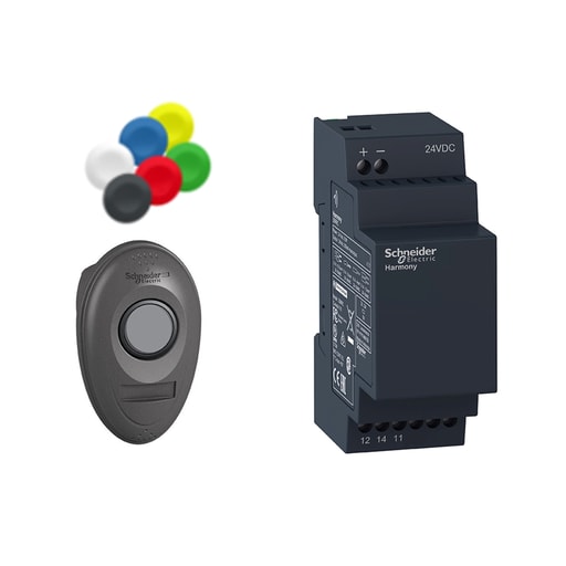 Square-D / Schneider - Square D XB5RMB03 24 VDC Non-Programmable Receiver Handy Box for Pack 22 mm Pushbutton