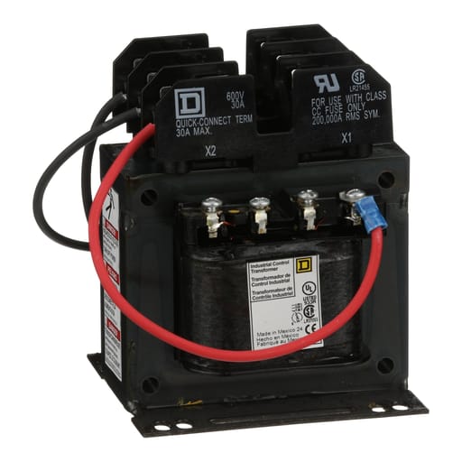 Square-D / Schneider - Square D 9070TF150D3 150 VA 208 VAC Primary 120 VAC Secondary 1-Phase Control Transformer