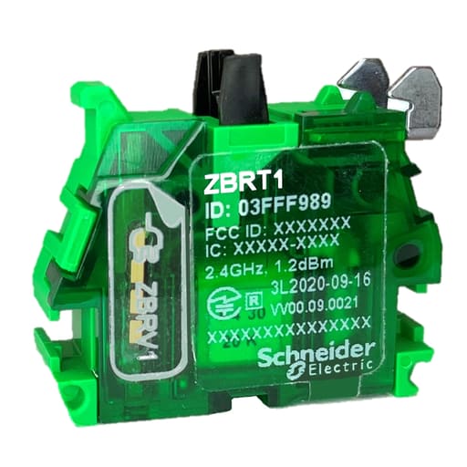 Square-D / Schneider - Square D ZBRT1 22 mm Wireless/Batteryless Push Button Transmitter