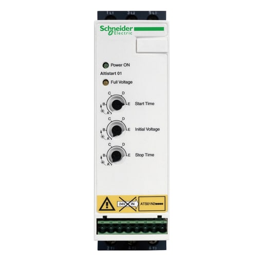 Square-D / Schneider - Square D ATS01N232RT 440 to 480 VAC 32 Amp 20 Hp 3-Phase IP20 Soft Starter