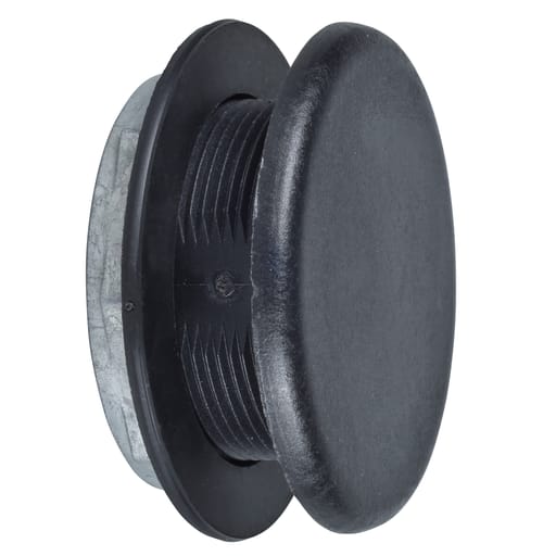 Square-D / Schneider - Square D 9001K52 30 mm Black NEMA 1/2/3/4/4X/6/12/13 Round Push Button Closing Plate