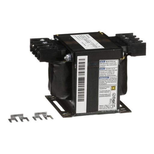Square-D / Schneider - Square D 9070T250D23 250 VA 120 x 240 VAC Primary 24 VAC Secondary 1-Phase Control Transformer