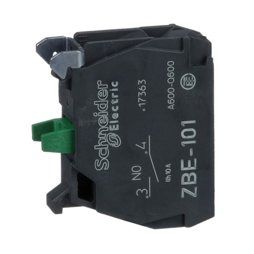 Square-D / Schneider - Square D ZBE101 22 mm 1NO Standard Single Push Button Contact Block