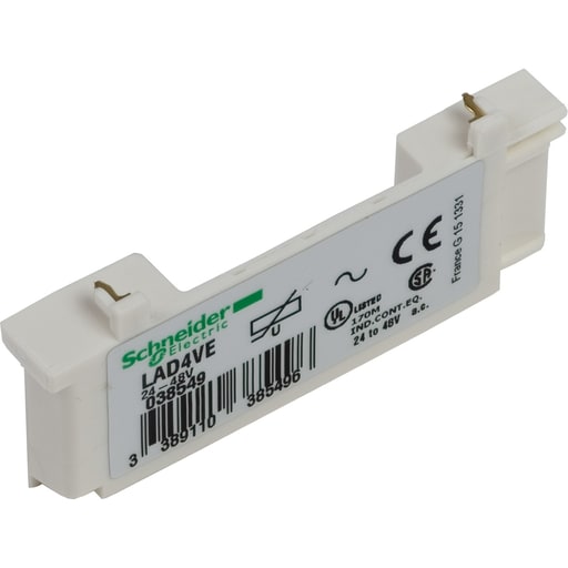 Square-D / Schneider - Square D LAD4VE 24 to 48 VAC Varistor Type Suppressor Module