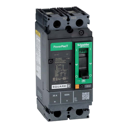 Square-D / Schneider - Square D HDL26035 600 Volt 35 Amp Molded Case Circuit Breaker