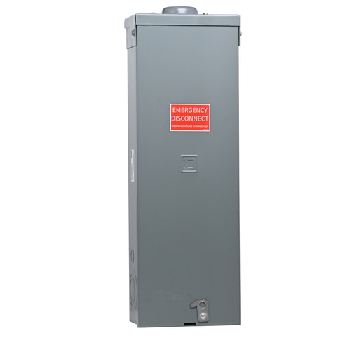 Square-D / Schneider - SQD Q2200MRBE 200 Amp Circuit Breaker Enclosure; Main Breaker, 25kA AIR, NEMA 3R
