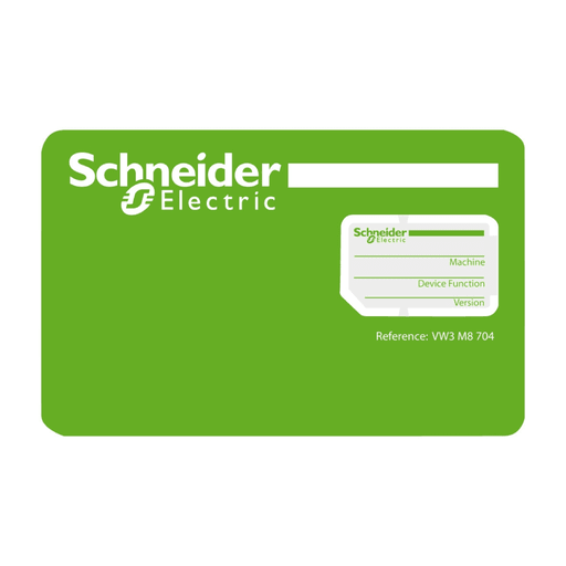 Square-D / Schneider - SQD VW3M8704 pack of 25 memory card