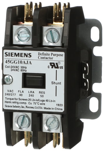 Siemens - S-A 45GG10AFA Contactor, 45DP,40A,1