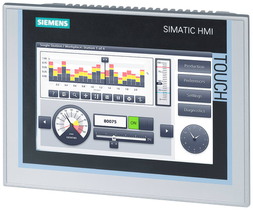 Siemens - Siemens 6AV21240GC010AX0 HMI TP700 COMF