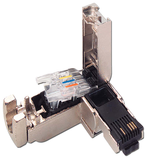 Siemens - Siemens 6GK19011BB202AA0 90 Degrees Cable Outlet Category 5 RJ45 Plug Connector