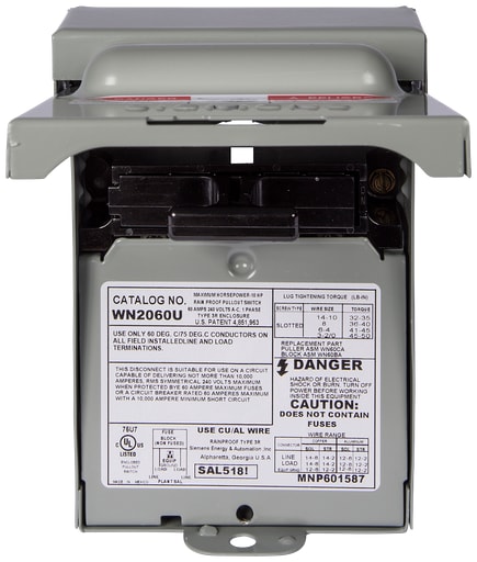 Siemens - Siemens WN2060U SINGLE PACK RETAIL VERS