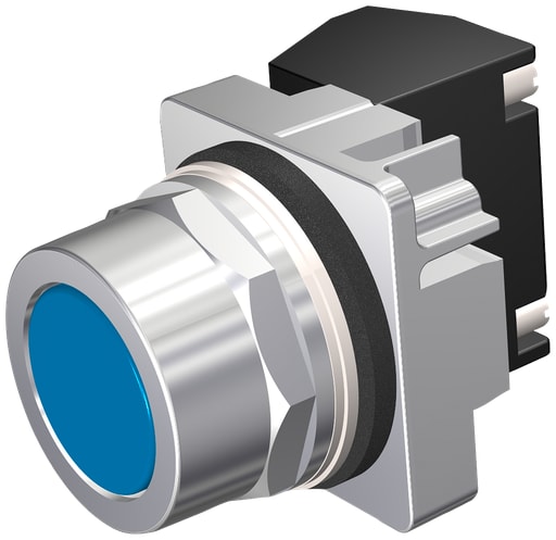 Siemens - S-A 52PM8A5K PUSHBUTTON,MOM,BLU,FLU
