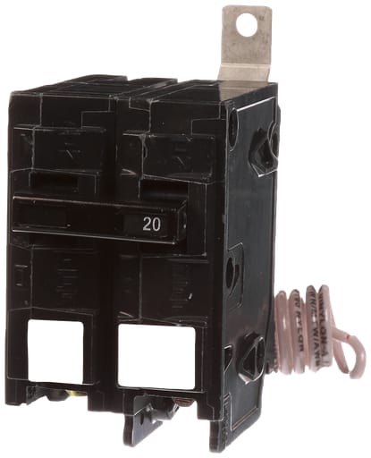 Siemens - Siemens B120H00S01 1-Pole 20 Amp 120 VAC 22 kA 120 Volt Shunt Trip Bolt-On Molded Case Circuit Breaker