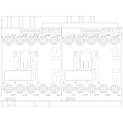 Siemens - Siemens 3RA23168XB301BB4 CONTACTOR REV