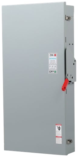 Siemens - Siemens HF365NRA 600 VAC 400 Amp 3-Pole 4-Wire NEMA 3R Heavy Duty Fusible Safety Switch