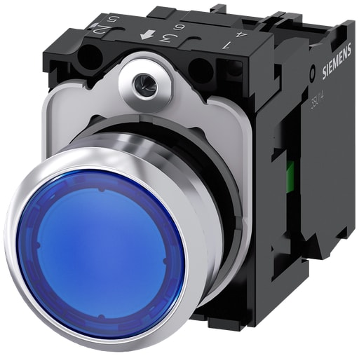 Siemens - Siemens 3SU11520AB501BA0 22 mm Push Button