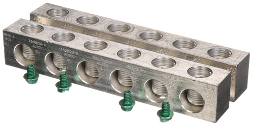 Siemens - Siemens HG678 800/1200 Amp 6 AWG to 250 MCM Aluminum/Copper 8-Terminal Safety Switch Equipment Ground Kit