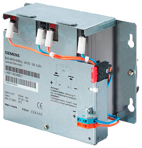 Siemens - Siemens 6EP19356MD11 24 Volt 3.2 Ah Service Free Sealed Lead-Acid Uninterruptible Power Supply Battery Module