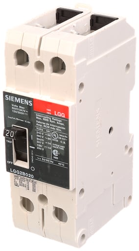 Siemens - Siemens LGG2B020L LGG MCCB, 600/