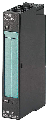 Siemens - Siemens 6ES71384CA010AA0 24 VDC PLC I/O Power Module with Diagnosis